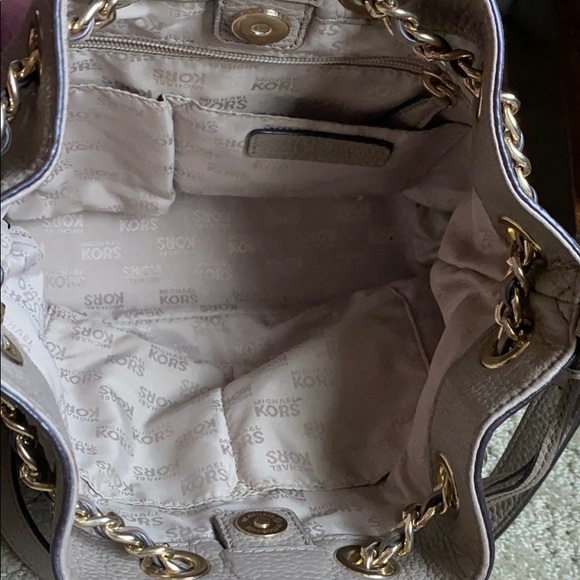 Michael Kors Frankie Drawstring Purse Crossbody - Picture 6 of 7